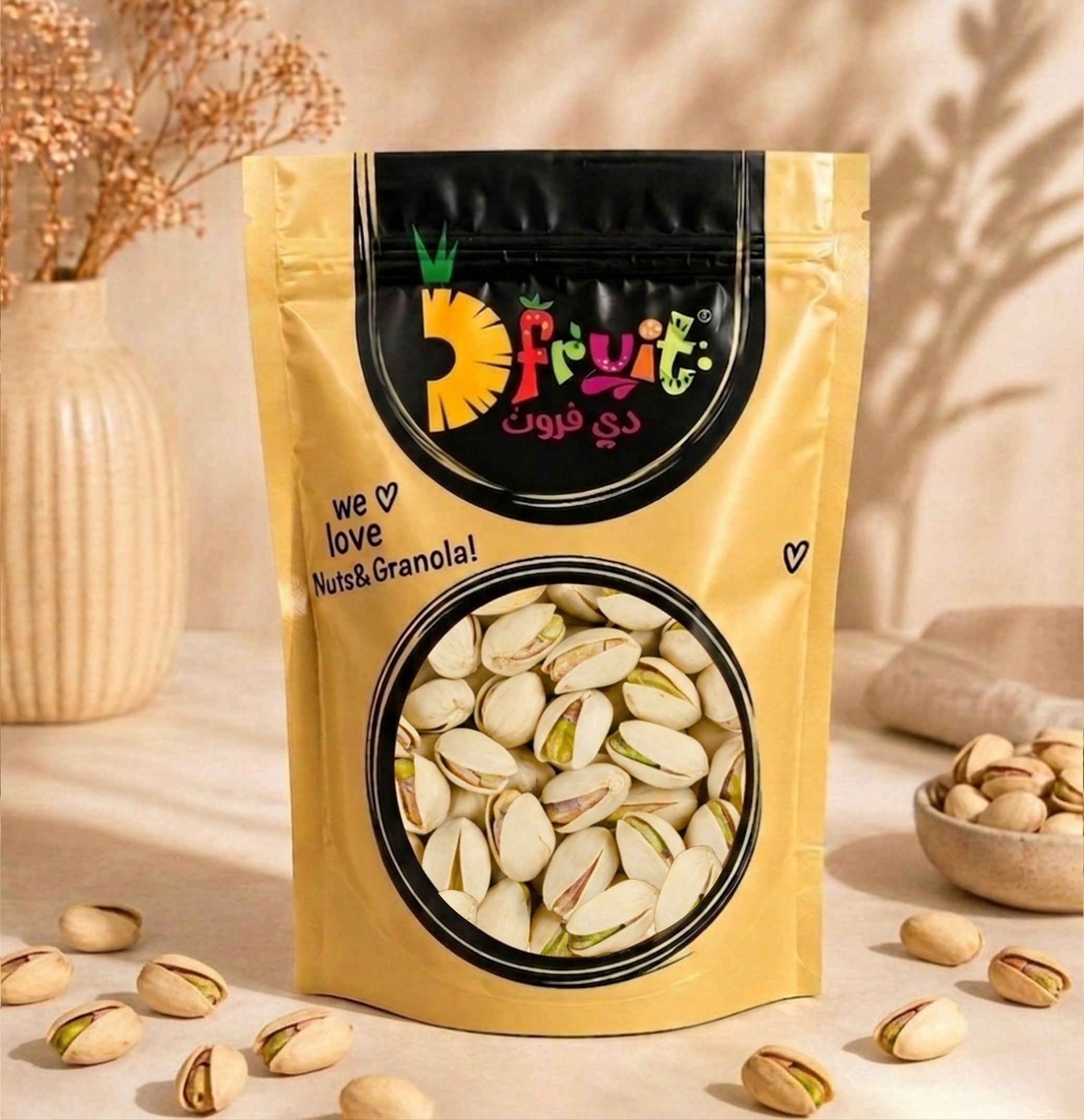 فستق بقشر